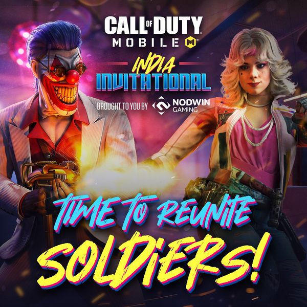 Call of Duty: Mobile India Invitational 2022 logo
